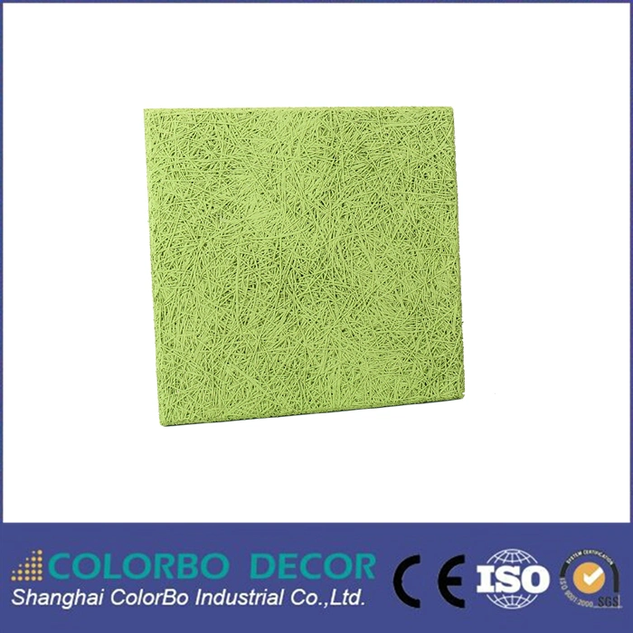 Building Material Wood Wool Acoustic Ceiling Panels