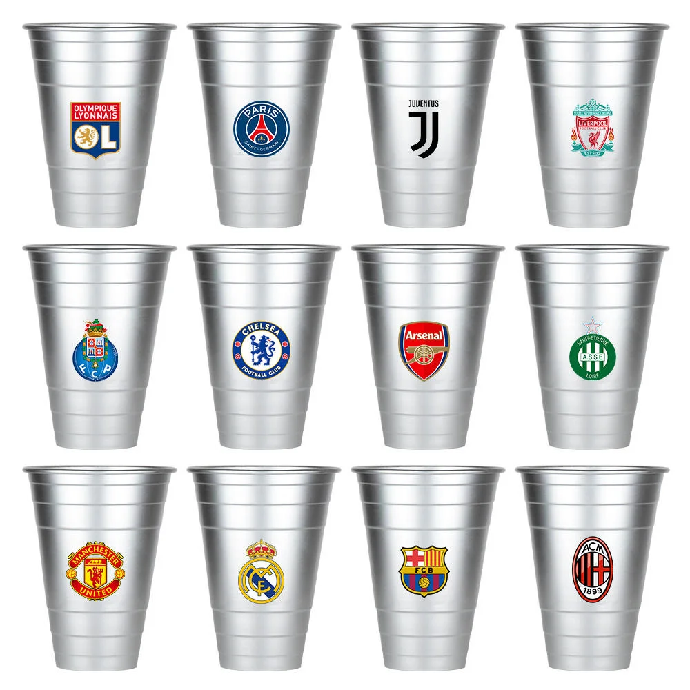 Personalized Sublimation Mug Disposable Aluminum Cup Aluminum Tumbler Beer Cup