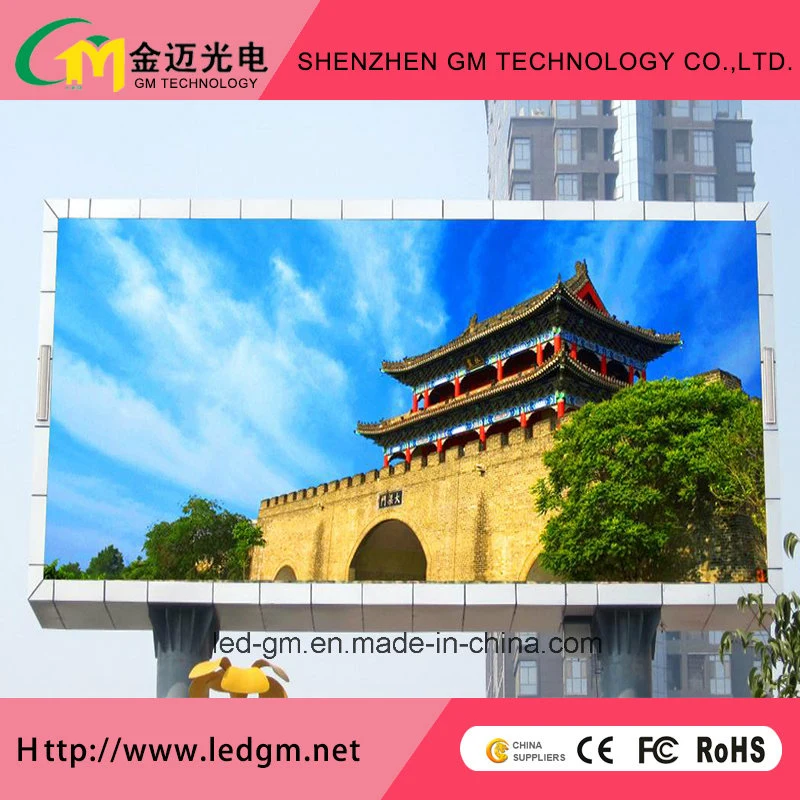 Voltage Automatic Adjustable (110V/240V) Outdoor Advertising Billboard LED Digital Display (P10mm)