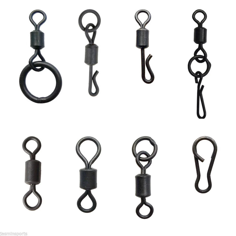 Fishing Terminal Tackle Carp Fishing Safety Lead Clip & Tail Rubber