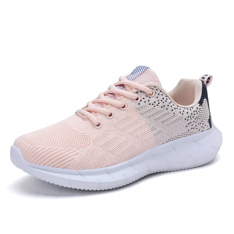 Private Label Women Shoes Custom Logo Light Weight Running Sport Sneakers