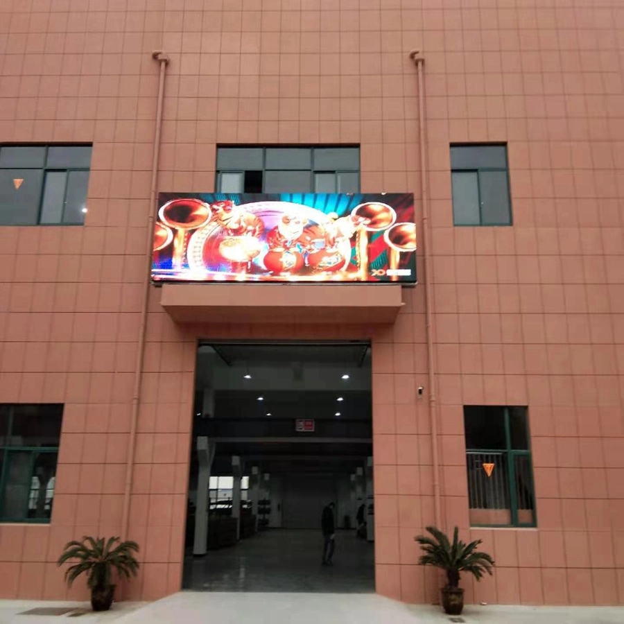 pH6.67 Outdoor Right Angle High Brightness Without Fan Aluminum Front and Back Maintenance Panel Full Color LED Display