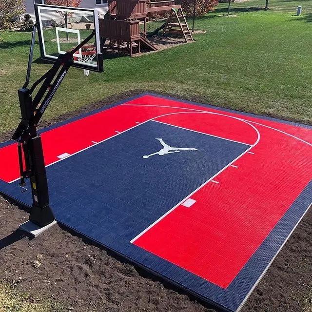 2022 Outdoor Well Wear-Resistant Basketball Court Flooring From Chinese Factory