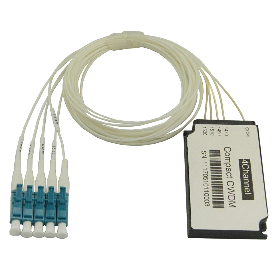 Fiber Optic 8 Channels Mini CWDM Mux/Demux Module Ccwdm CATV Style