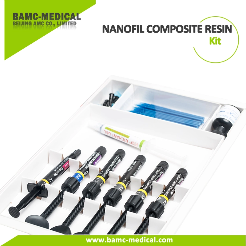 Dental Filling Restorative Materials Hybrid Nano Light Curing Composite Kit