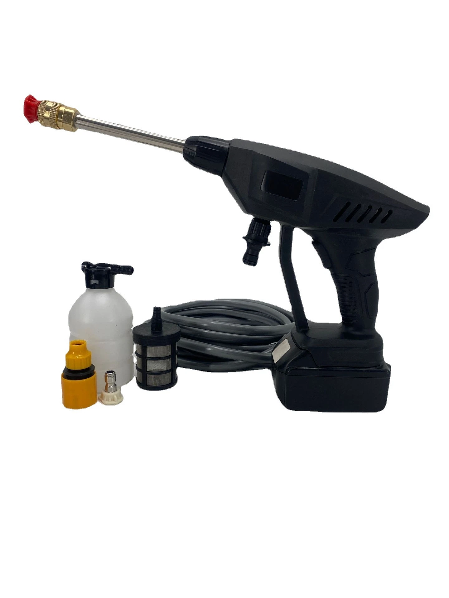 300W 30bar 5.5L/Min Cordless Water Spray 12V Water Pump Washer Wireless Car Wash Gun