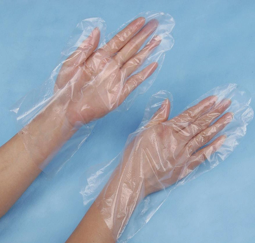 Food Grade Cheap and High quality/High cost performance  Transparent HDPE LDPE Household Gloves Food Grade Clear PE Kitchen Disposable PE Gloves