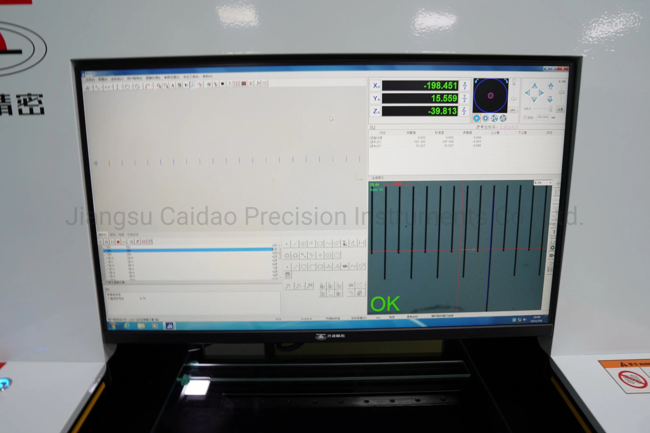 Profile Projector Measurement with High Spped and Accuracy Newton 400h