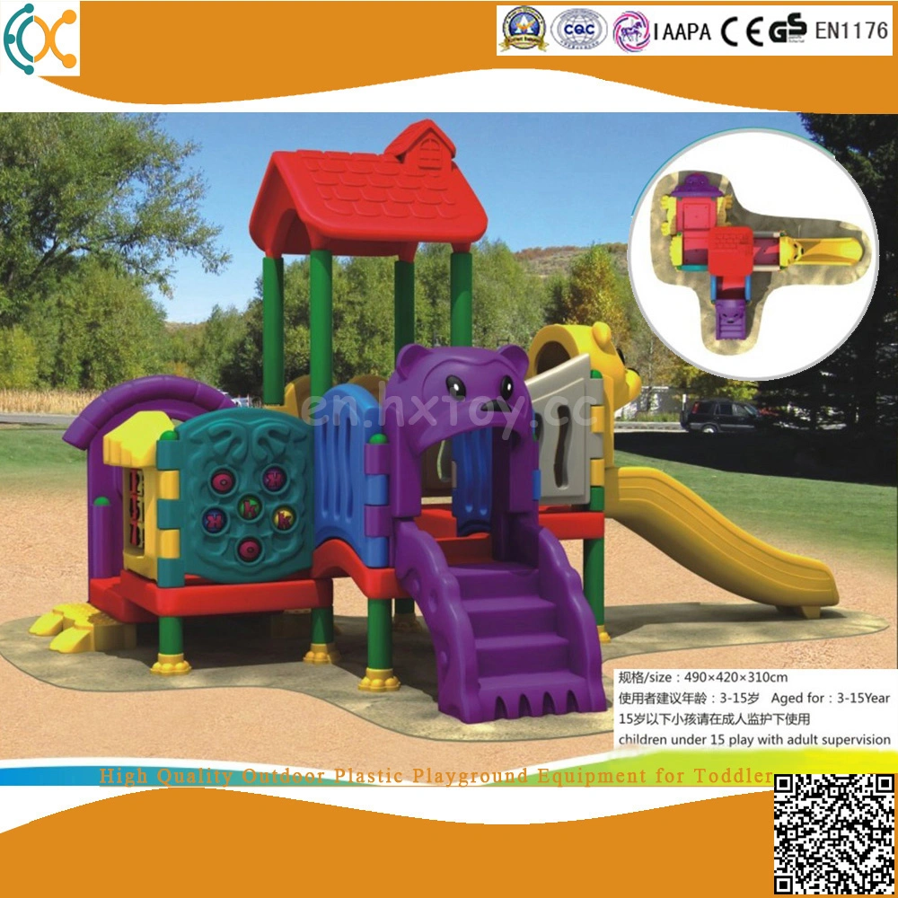 High quality/High cost performance Kids Outdoor Plastic Play Equipment for Amusement Park