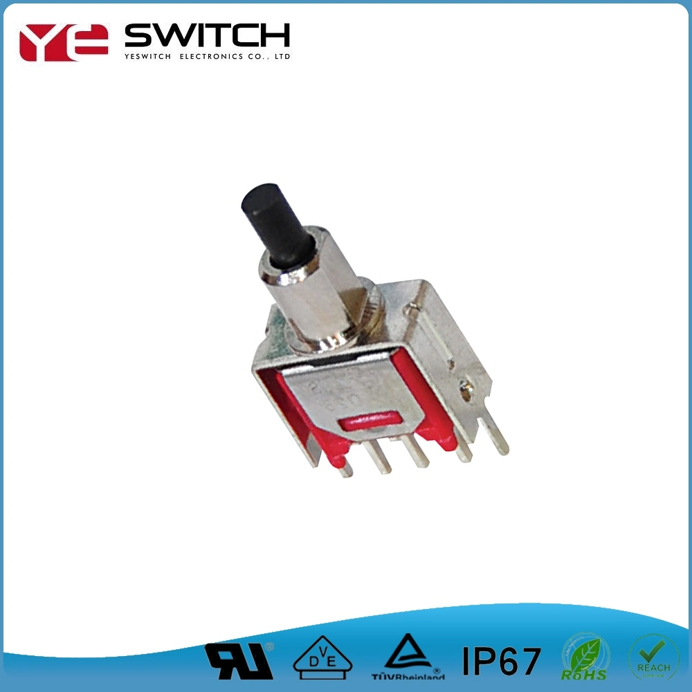 Durable Reset Push Button Switch with Pins