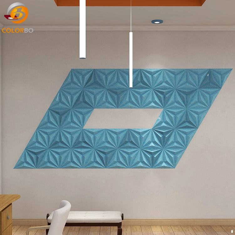 High performance Eco Protection Sound Absorption Pet Decorative Building Material Wall Panel