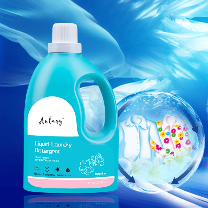 Natural Fragrance Higher Foam Laundry Washing Liquid Detergent for Daily Chemicals