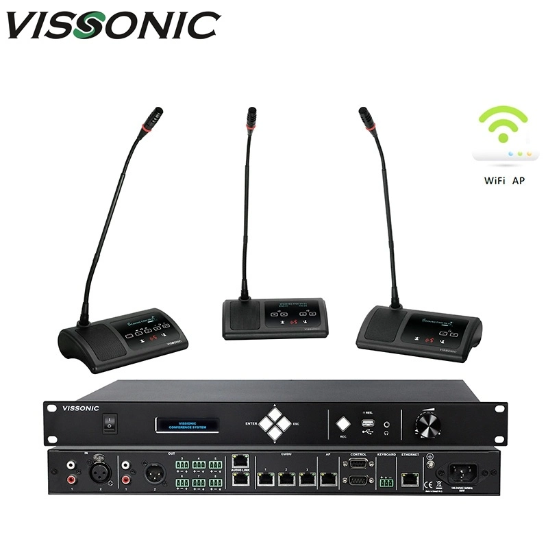 وحدة تحكم مؤتمرات لاسلكية VIS-DCP2000-W 5g WiFi