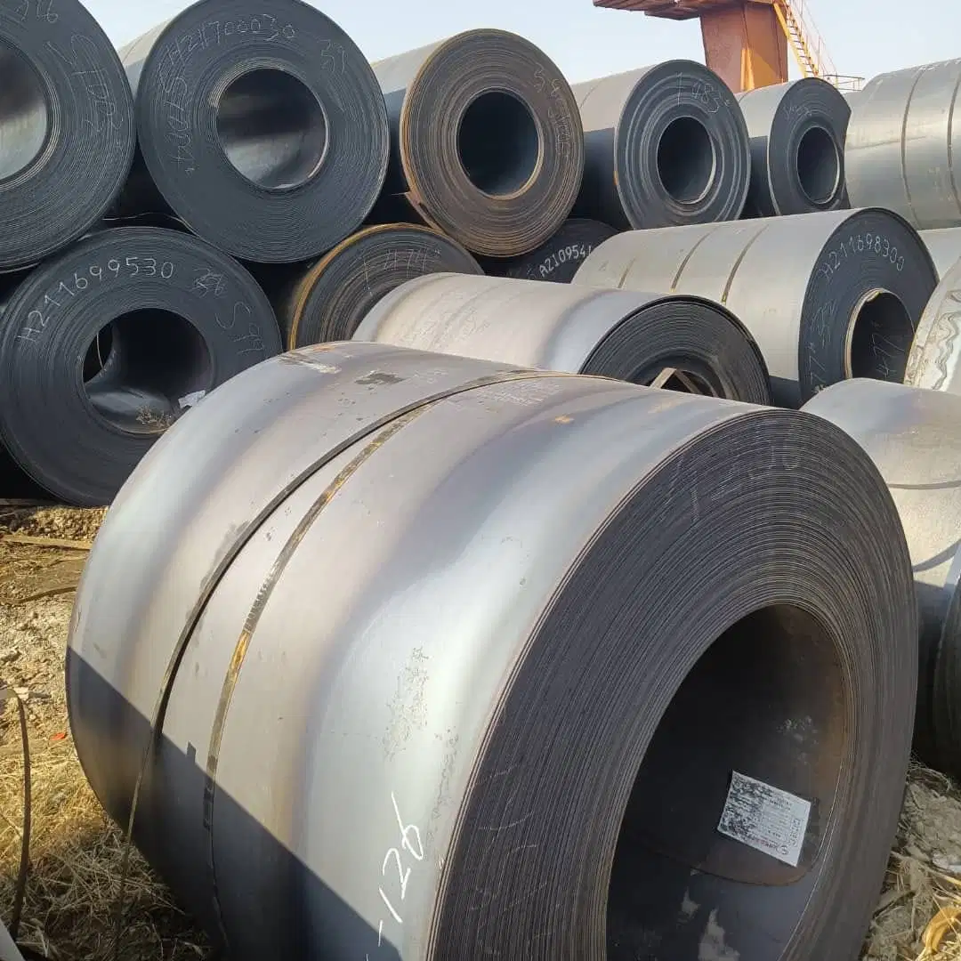 HRC Medium Black Carbon Steel Sheets in Coil Q235 Q345 Q355 Ss400 S23jr S355jr ASTM A36 Hot Rolled Steel Coils /Plate 0.8mm Thickness