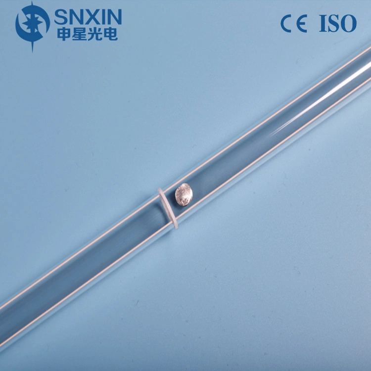 High Purity Quartz Glass Snxin Gphva1554t5l 190 وات UV Lamp Tube 4 سنون ذات نهاية مفردة مع مصابيح إضاءة تعمل بالأشعة فوق البنفسجية لمدة طويلة