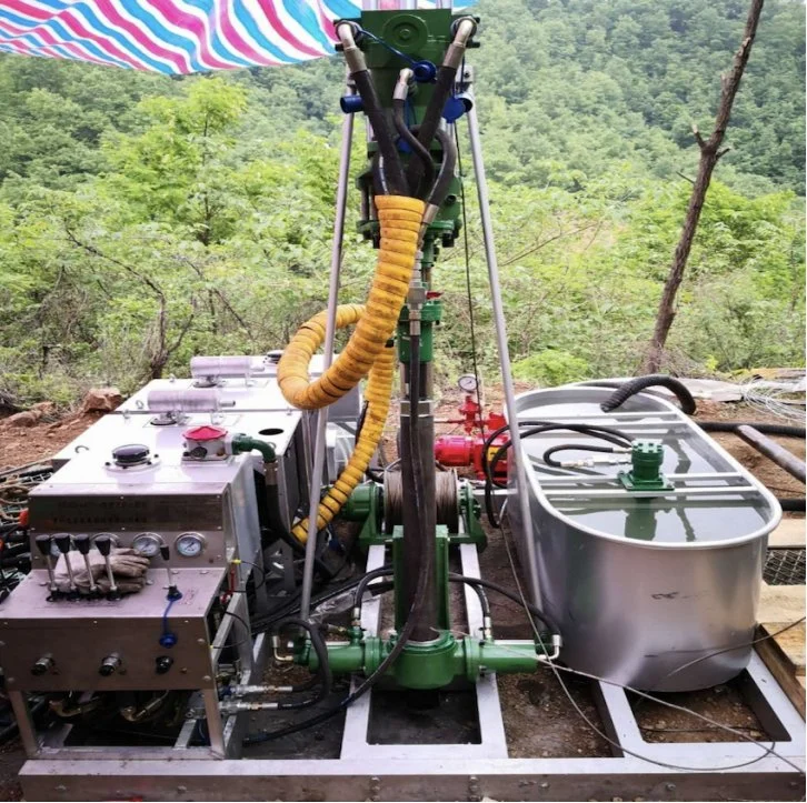 Use in Mountain Area Portable Hq Nq Bq Wireline Core Drilling Machine Price