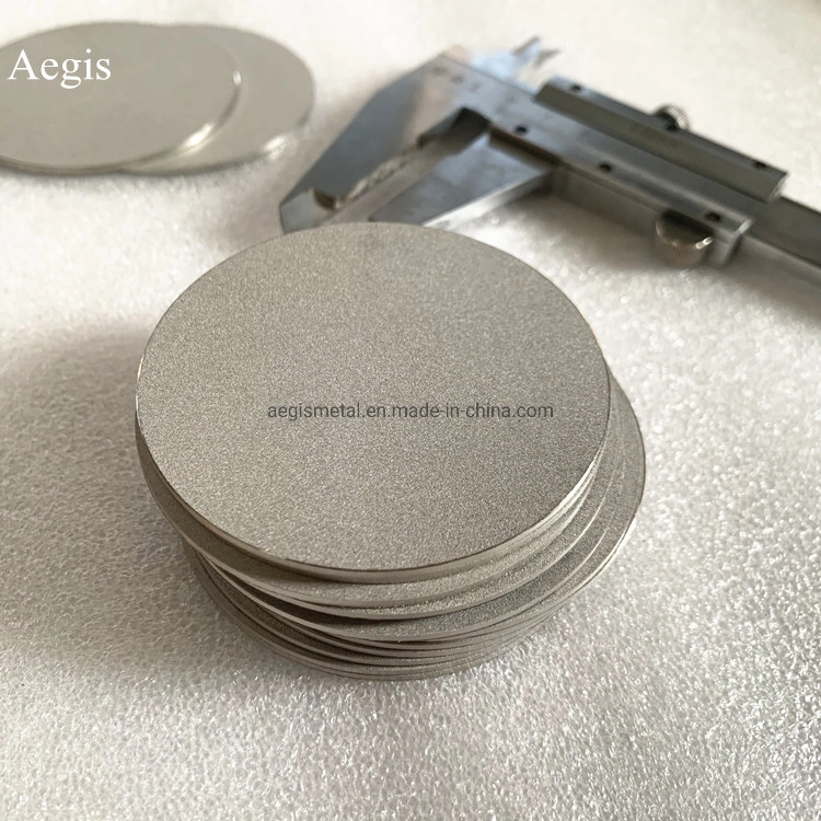 304 316 316L Stainless Steel Metal Powder Filter Disc 110mm Metal Filters