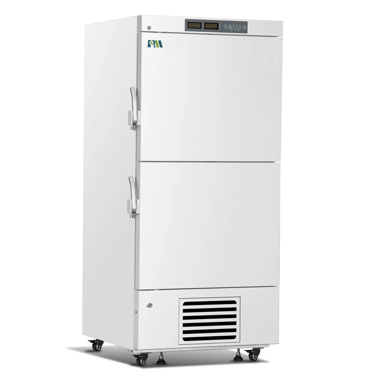 Minus 40 Degree 528L Largest Capacity Biological Upright Medical Vaccine Freezer with Two Chamber