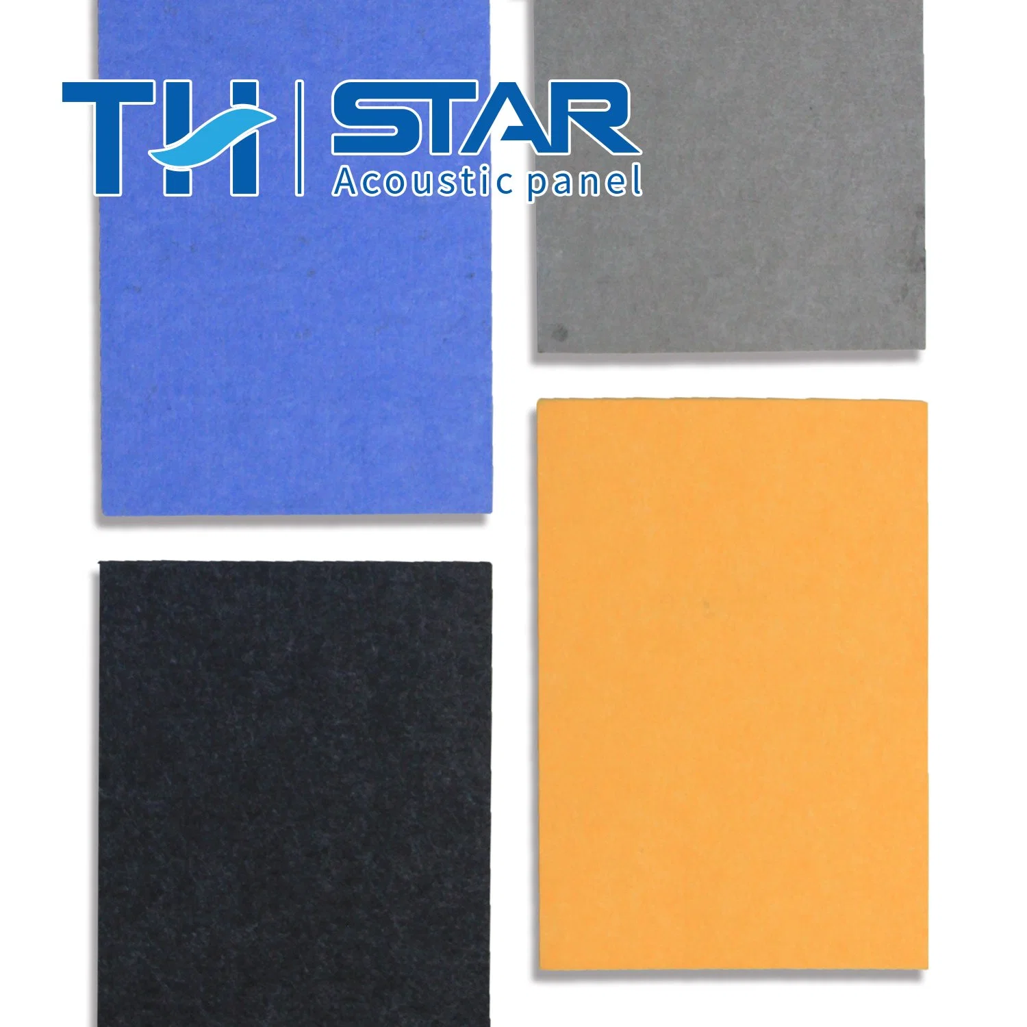 KTV Wall and Ceiling Decor Wave 3D Polyester Pet Sound Insulation Absorbing Board Acoustic Panel