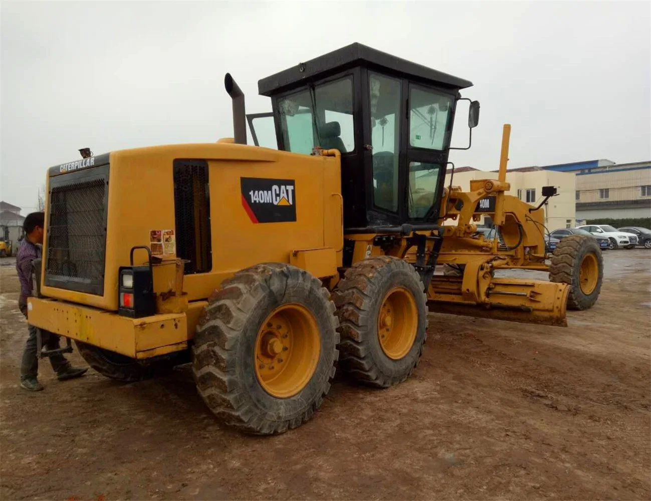 Secondhand Construction Machinery Cat 140m Used Caterpillar Motor Grader 140m