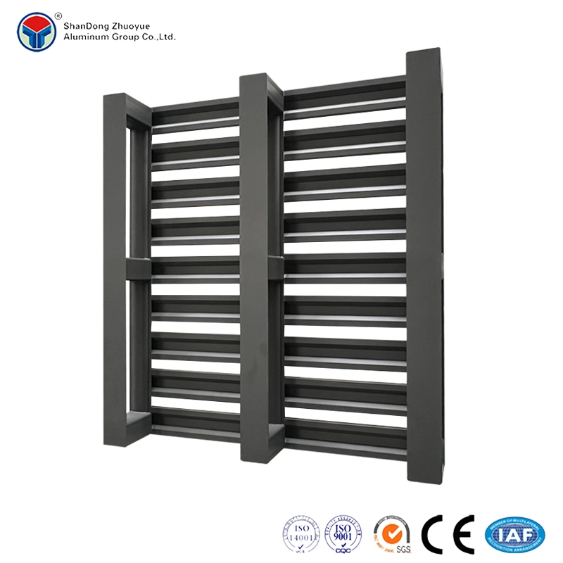 High-Temperature Resistant Warehouse Handling Turnover Fully Welded Aluminum Pallet Forklift Transportation Loading Aluminum Pallet