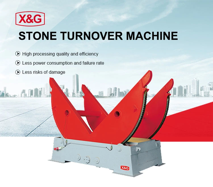 Stone Block Turnover Machine for Granite Marble Stone Tilter Tilting Machine Transfer 90 Degree Block Loader