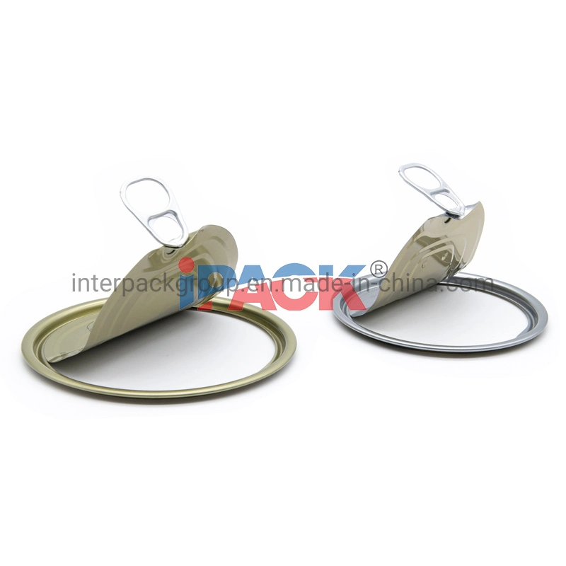 307# Easy Open End Lid with Outside Plain Coating for Food Canning