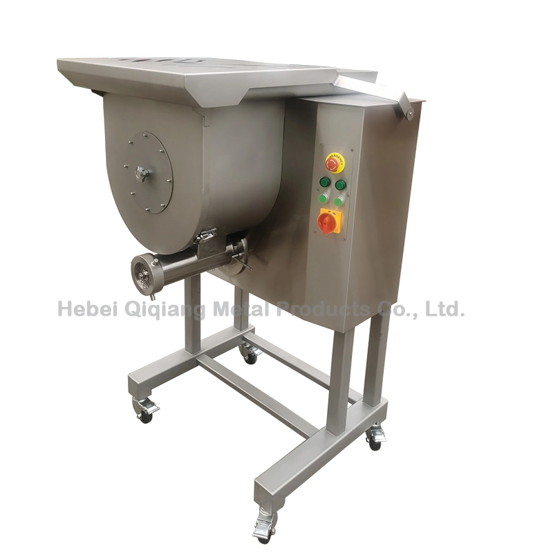 (QH-30M&G) Stainless Steel 304 Body Automatic Fresh Meat Mincer Commercial Kitchen Appliance 1000kg/H