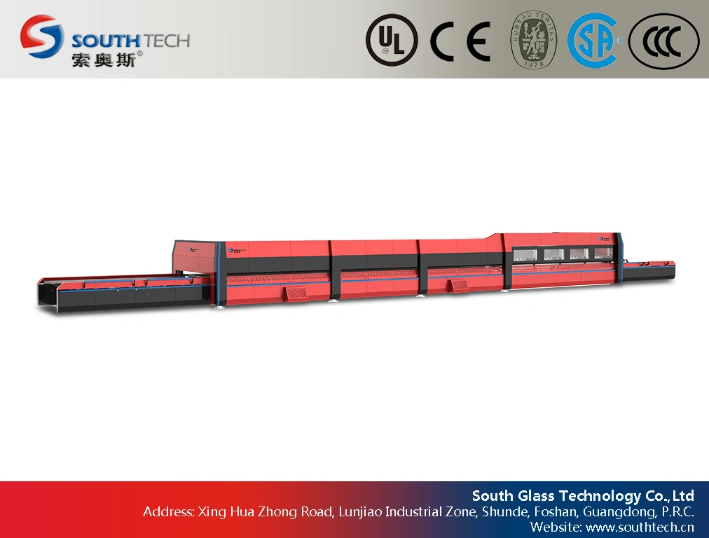 Southtech Double Heating Chambers Flat Tempered Glass Equipment (TPG-2)