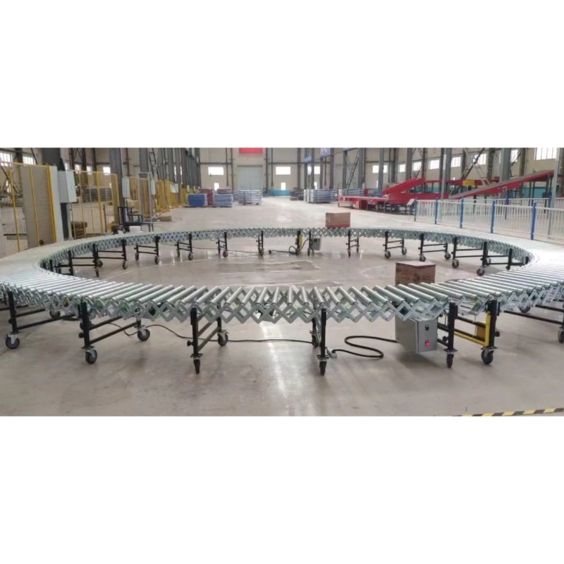 High Quality Power Drum Expansion and Contraction Transportation Logistics Conveying System Equipment