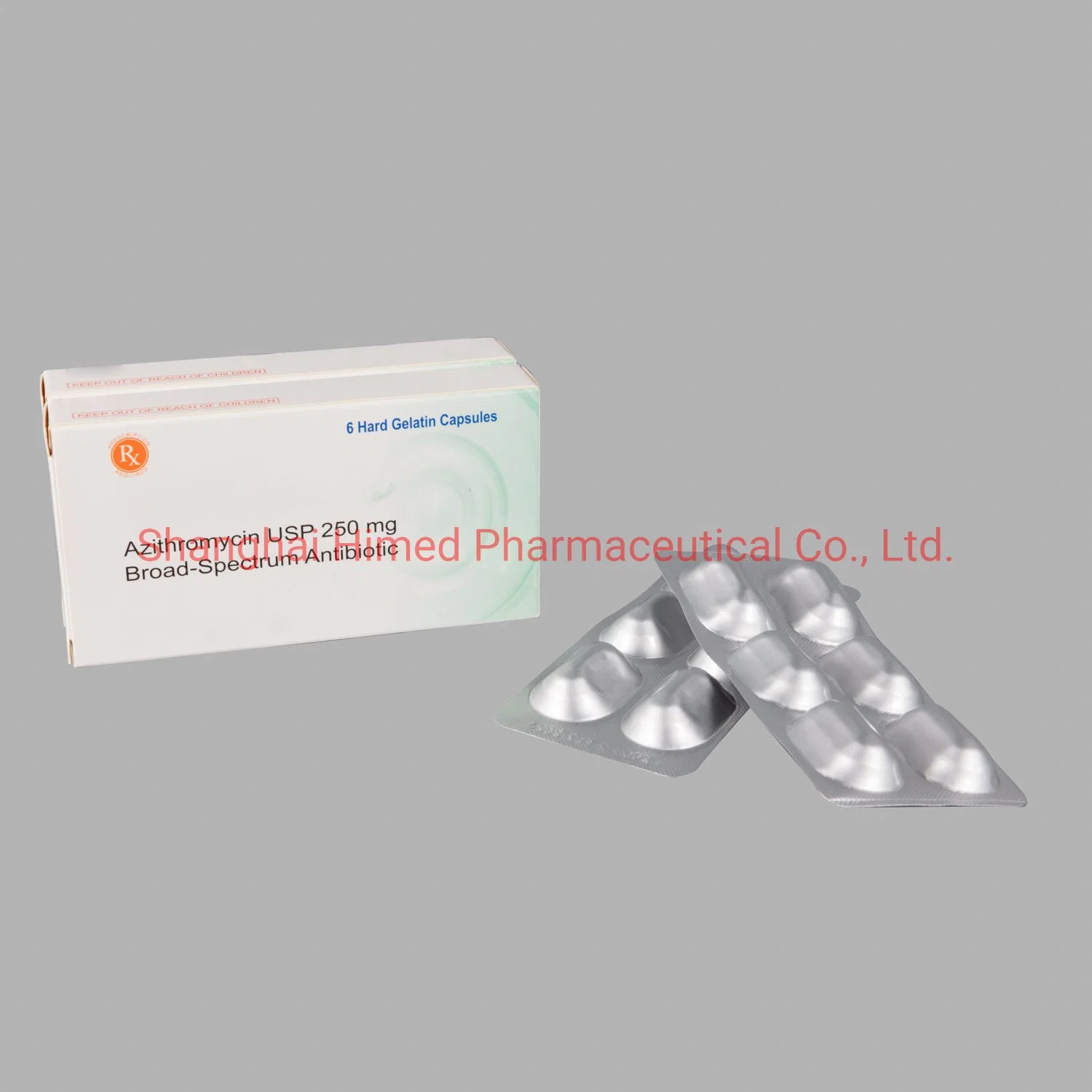 Azithromycin Capsule 250mg/500mg Finished Human Drugs