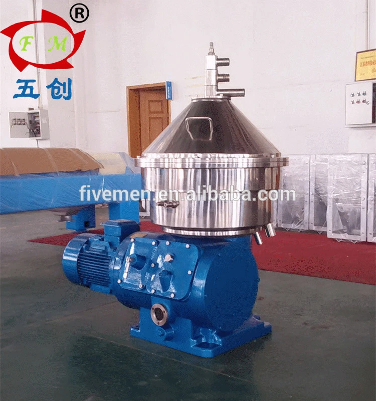 High Speed Automatic Milk Cream Separator Disc Centrifugal Machine