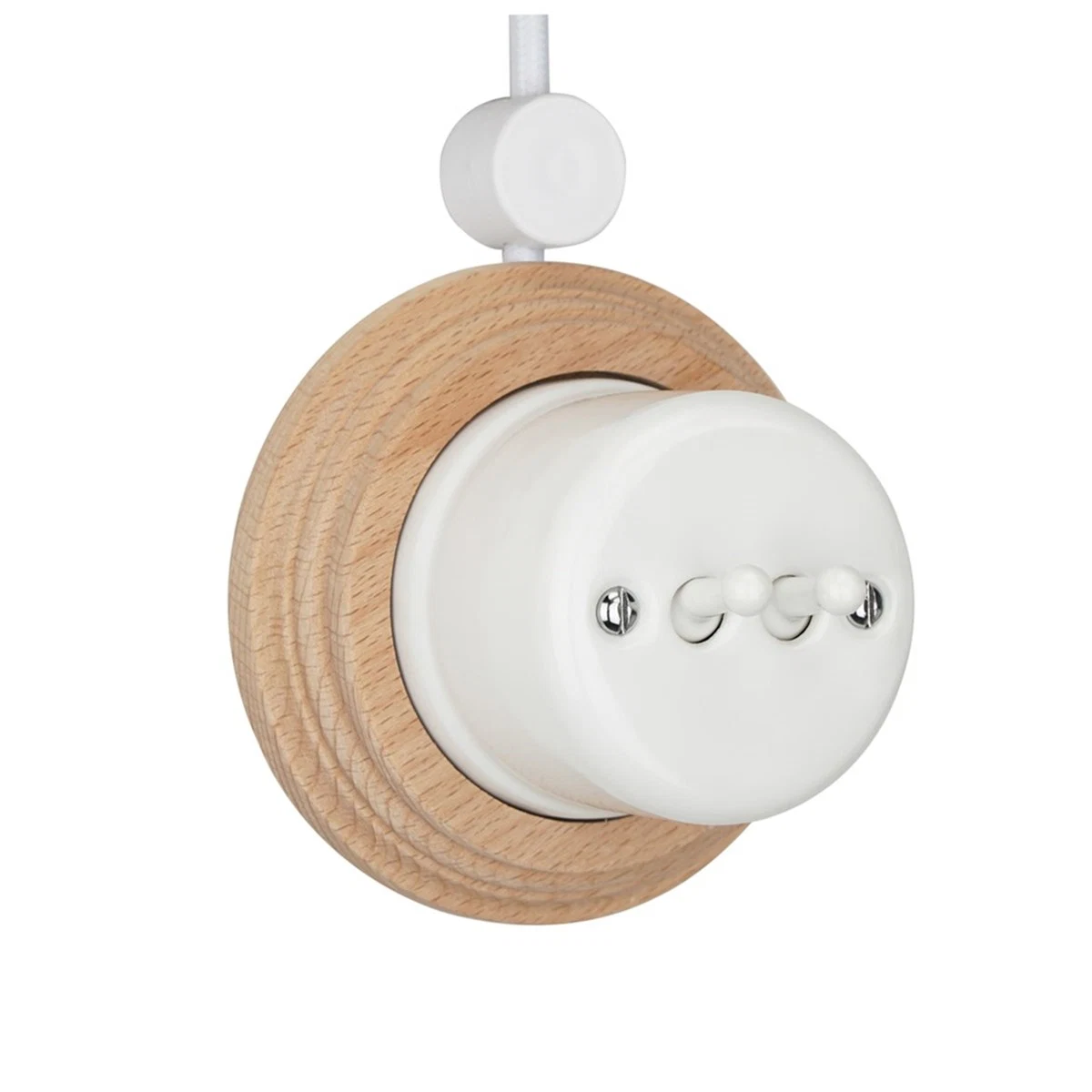 Retro Ceramic Toggle Switch for Poland, Italy, Spain