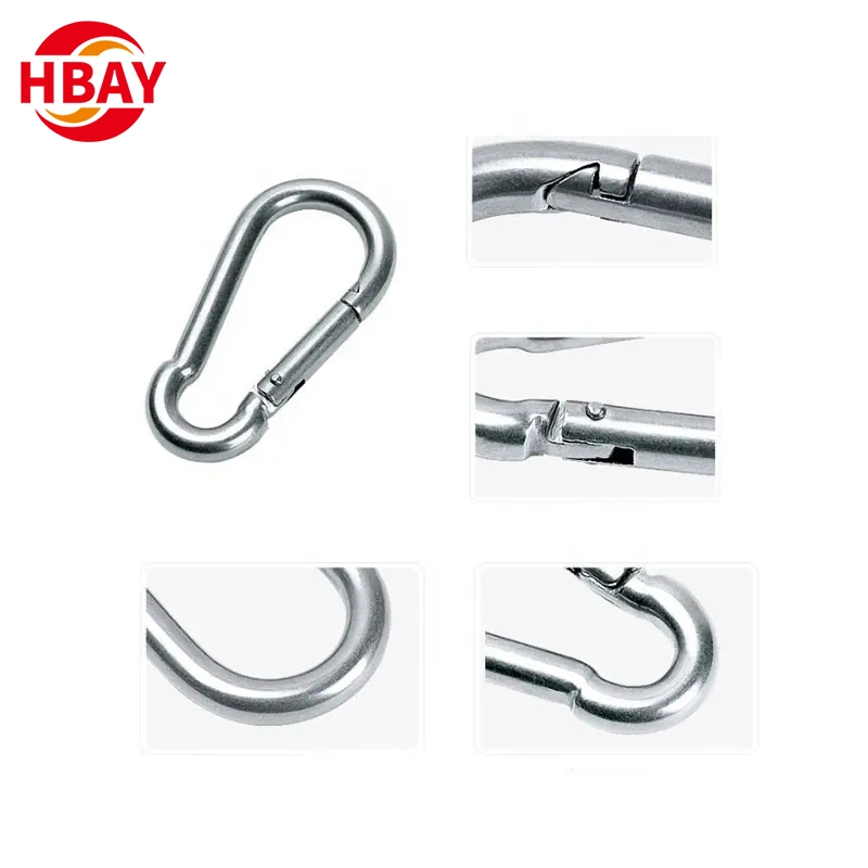 Fast Dispatch304 Stainless Steel Safety Snap Gourd Spring Safety Hook