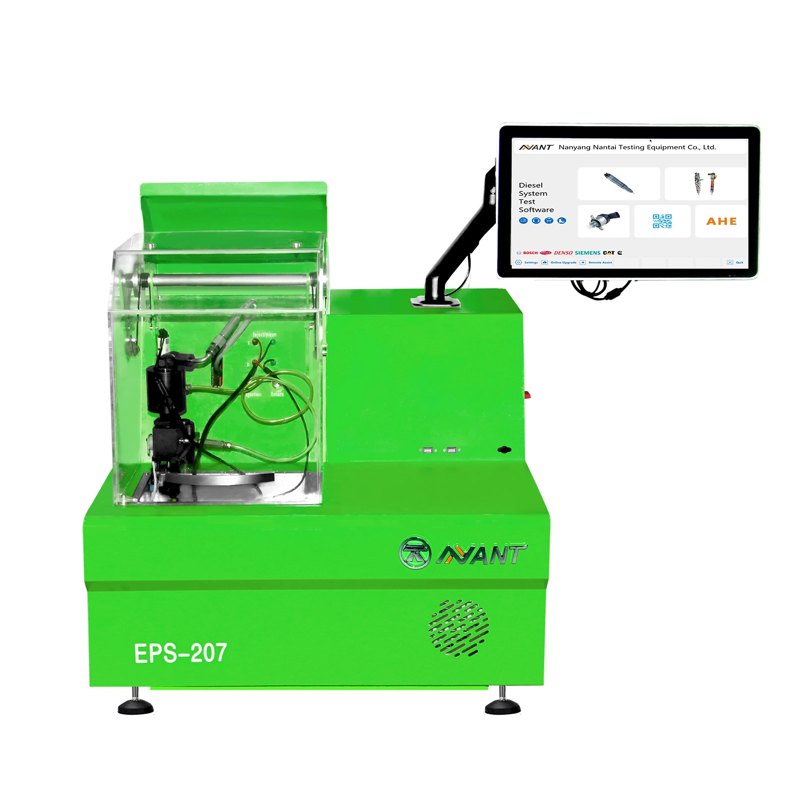 Nueva máquina de prueba de inyectores de riel común Modelo EPS207X EPS207PRO Cr Comprobador de inyectores