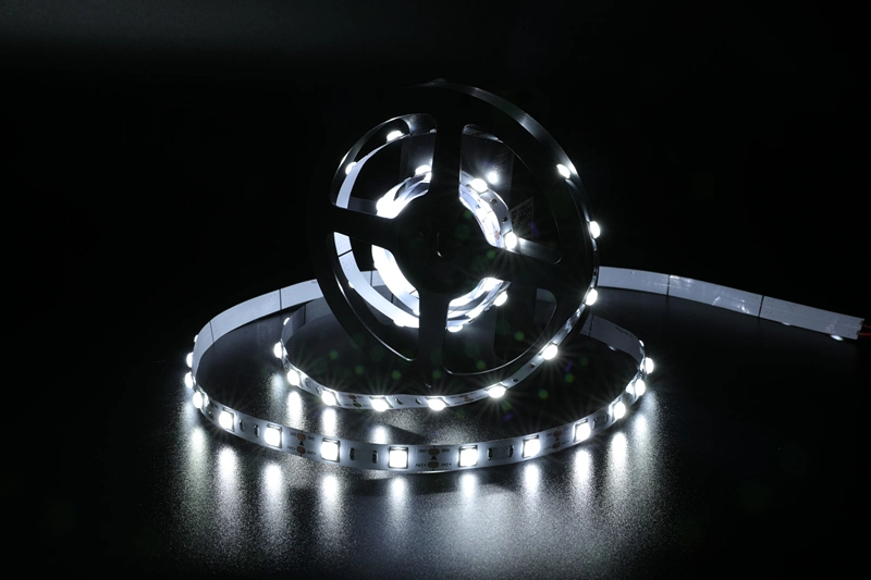 DC24V SMD6060 20leds/m Large light beam angle 170 degree Flexible LED strip light with lens