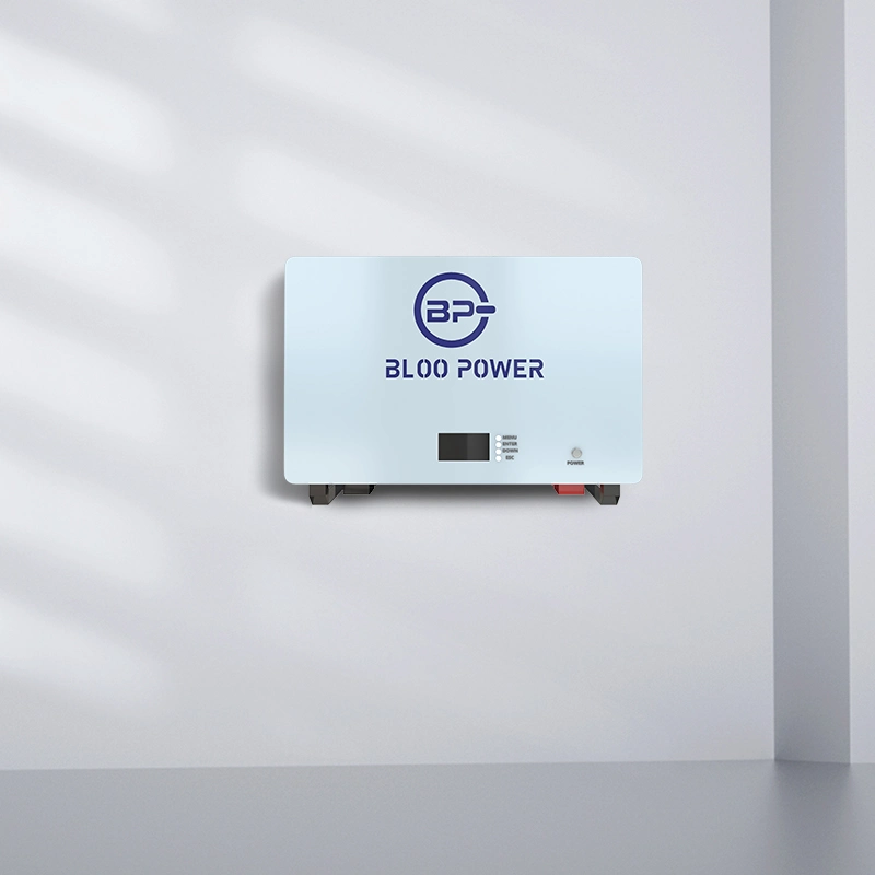 Bloopower 5kwh Ion Home Use Pack 10 Kw Kwh Backup Fonte de iões de lítio de iões de estação de inversor de energia bateria Stoarge