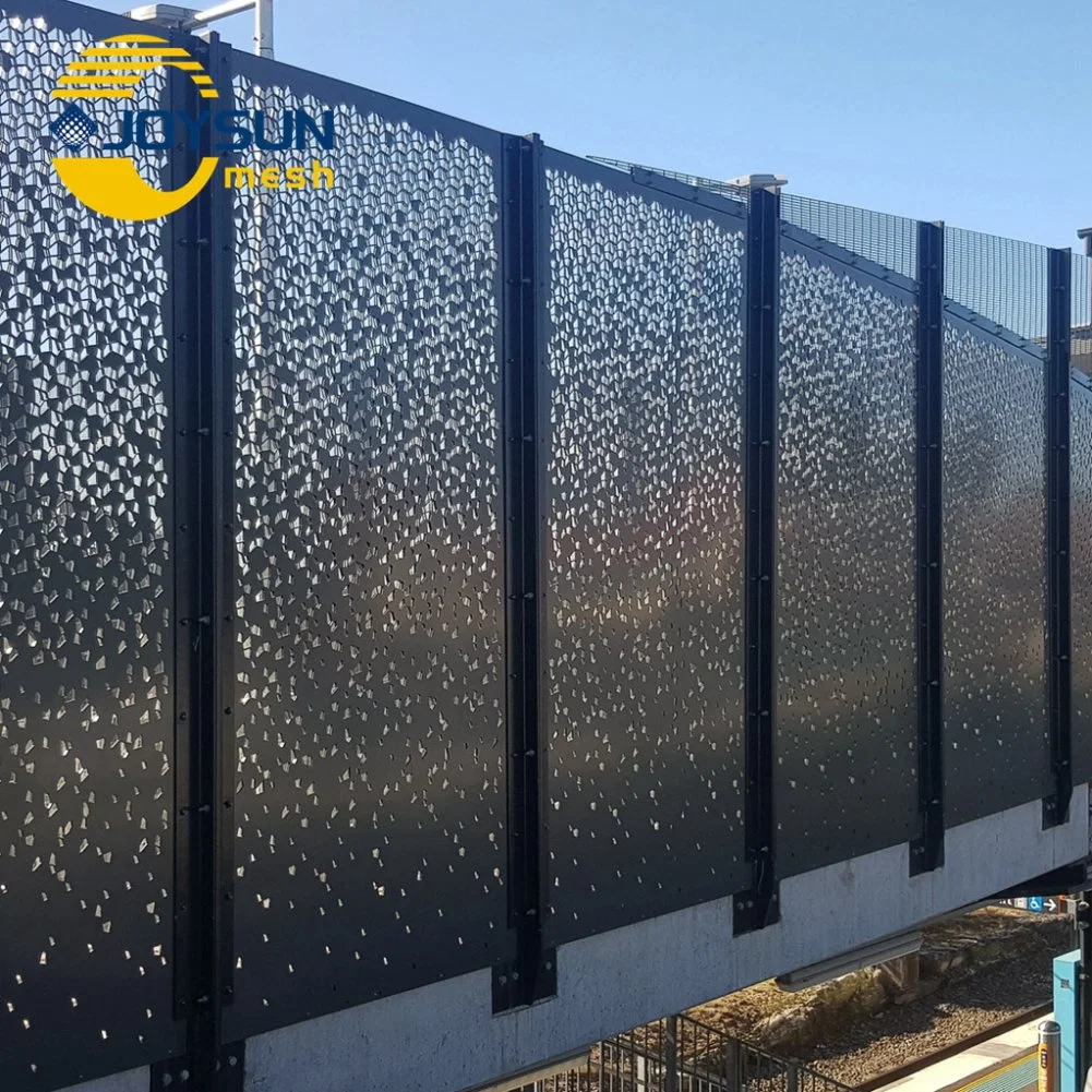 Building Decoration Mesh Fence Sheet Curtain Wall Mesh Building Material Perforated Metal