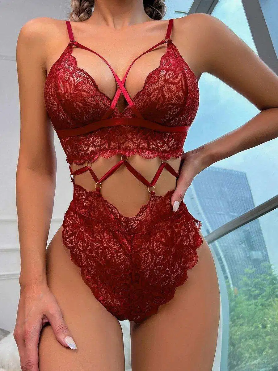 High quality/High cost performance  Sexy Bra and Panties Set Hollow out Lace Mature Women Sexy Lingerie