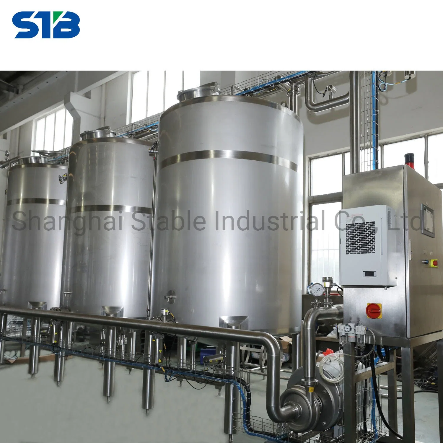 Clean in Place (CIP) Cleaning Machine Used in Dairy Process Plants