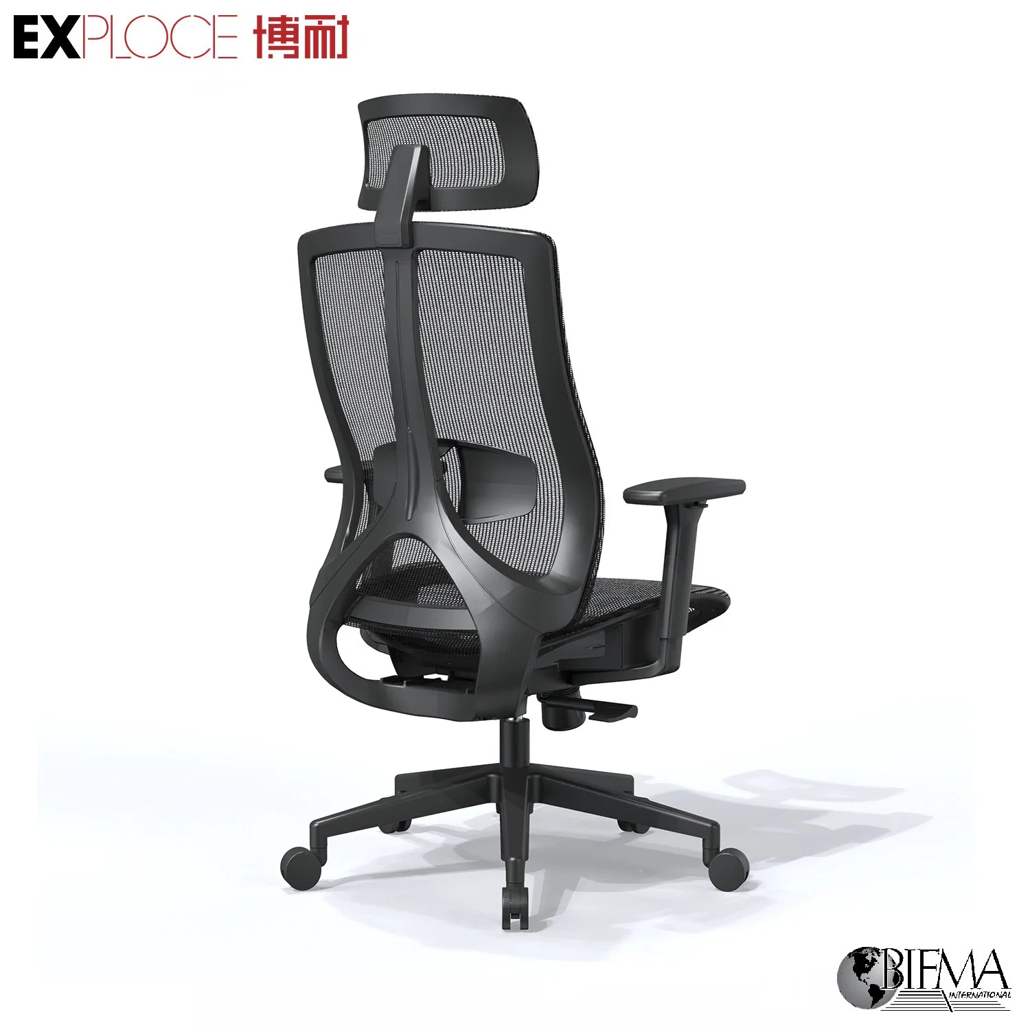 Formato ergonômico Design Eiffel Barato preço médio do pessoal de escritório de presidir a Função ajustável para o Sudeste Asiático Mercado Americano BIFMA