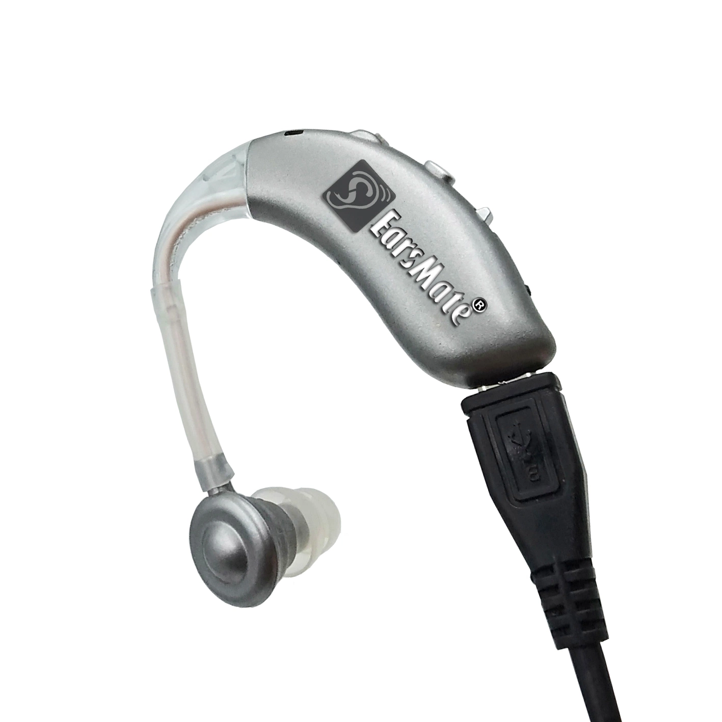 New Hearing Aid Rechargeable Bte Hearing Amplifier for Deaf 2021