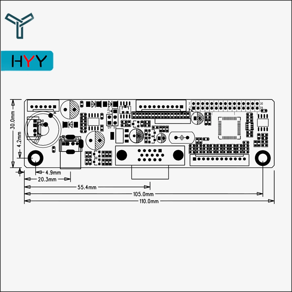 Consumer Electronics Polyester Glass Fiber Mat Laminate HDMI Edp Screen Monitor 1920*1080 Include Usbplayer Metal Base Rigid PCBA