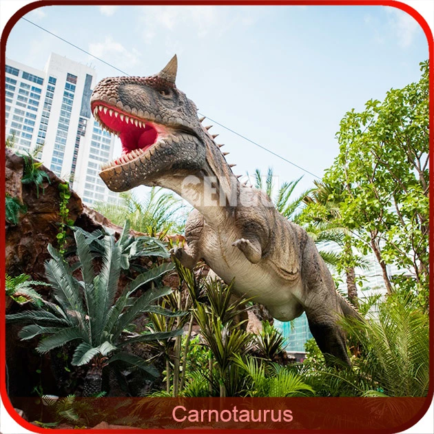 Изображение в натуральную величину Парк динозавров Animatronic игрушки с голосовой связи