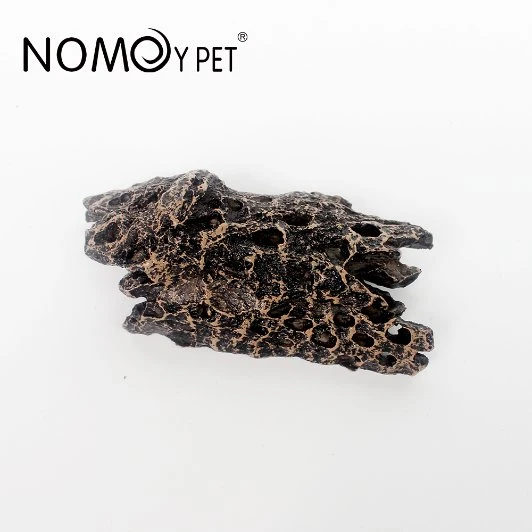 Nomoy Pet Aquarium Hollow Tree Tunnel Cave Ornament Fish Shrimp Turtle Hiding Shelter Fish Tank Decorations Accessories