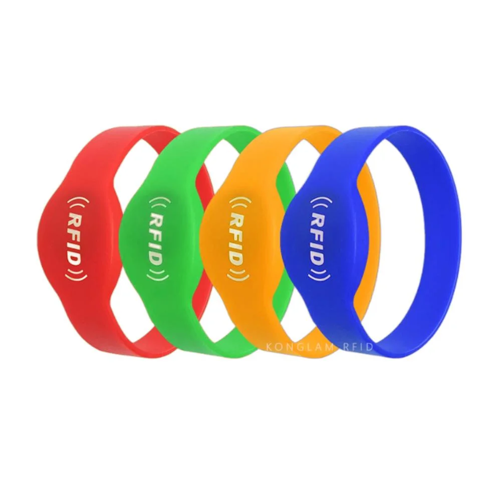 Passive Disposable NFC Programmable One Time Use Smart Wristband Bracelet