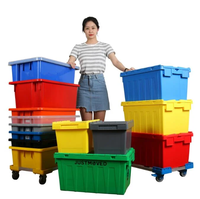 Logistique Boîte fourre-tout de nidification en plastique de distribution de conteneurs de stockage