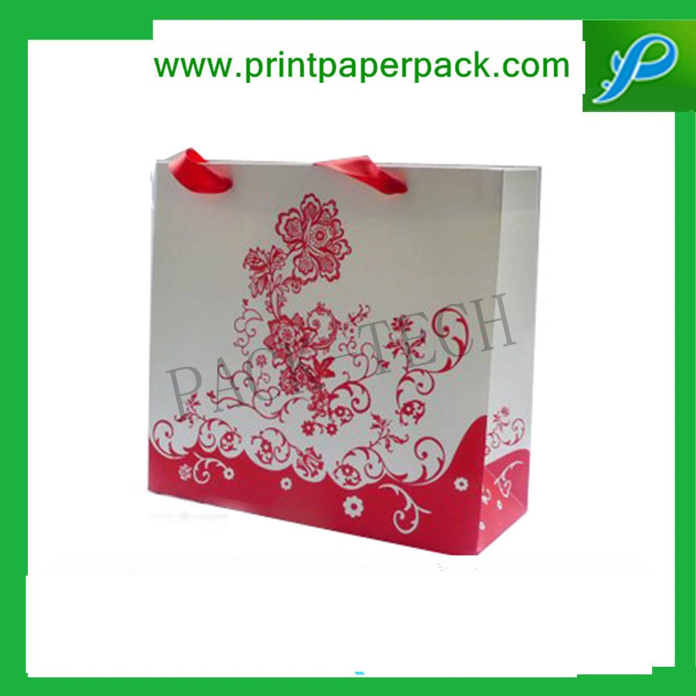 Top Grade Wedding Birthday White Paper Hand Gift Bag