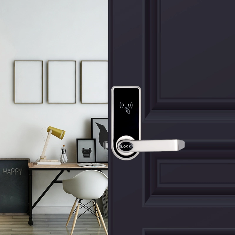 Электронный OEM Лучшая продажа Bluetooth RFID-карты Разблокировать железо Деревянное Интеллектуальный дверной замок Smart Lock для безопасности в отеле