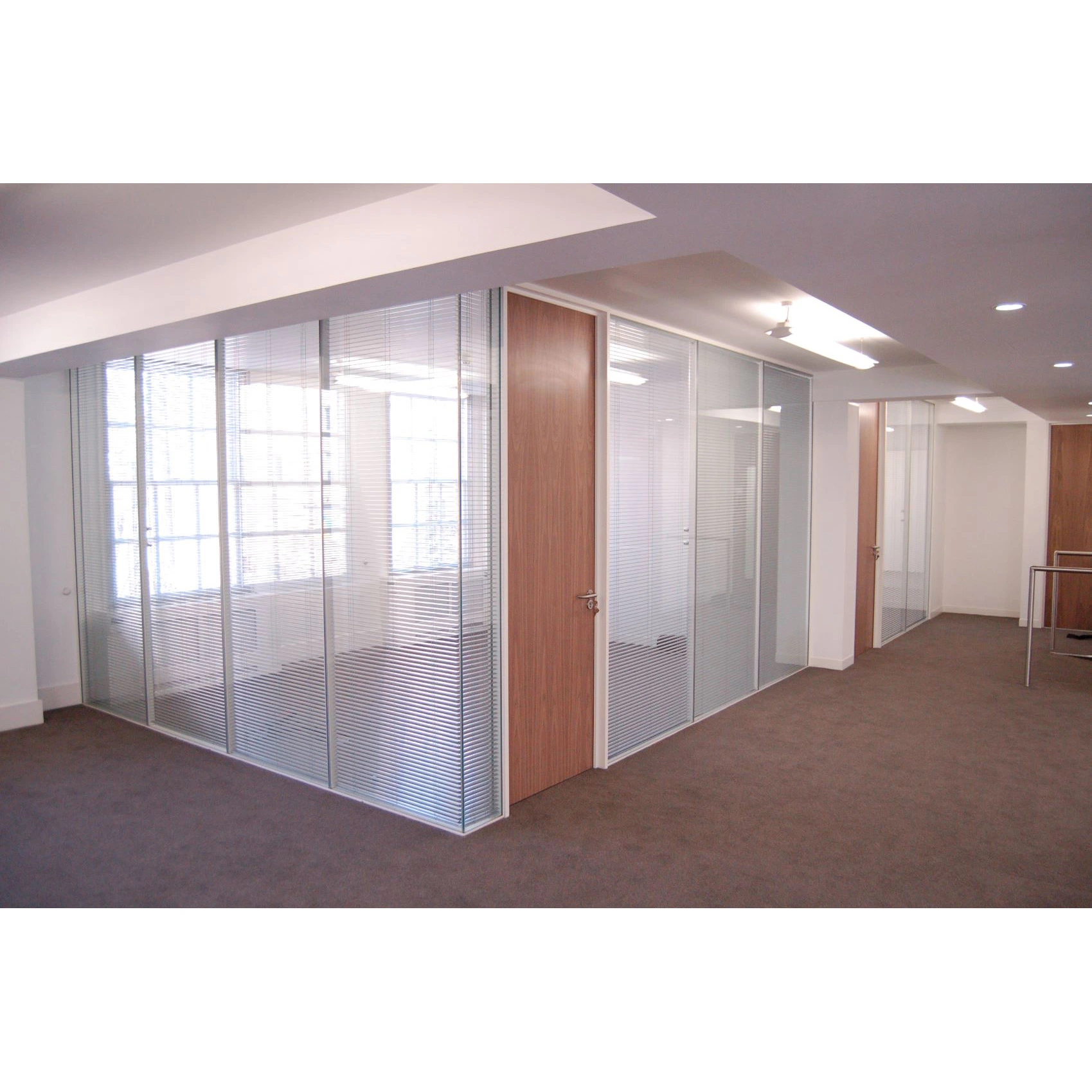 Office Partition/Aluminium Partition with Build-in Blind